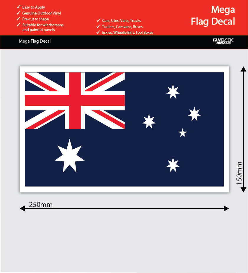 Australian Flag Mega Decal