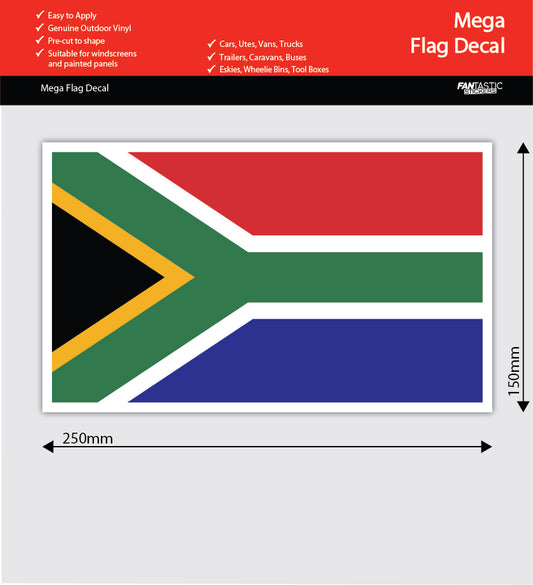 South Africa Flag Mega Decal