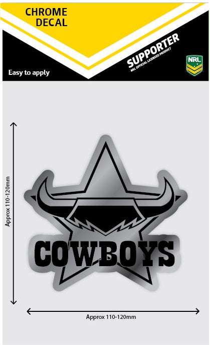Cowboys Chrome Decal