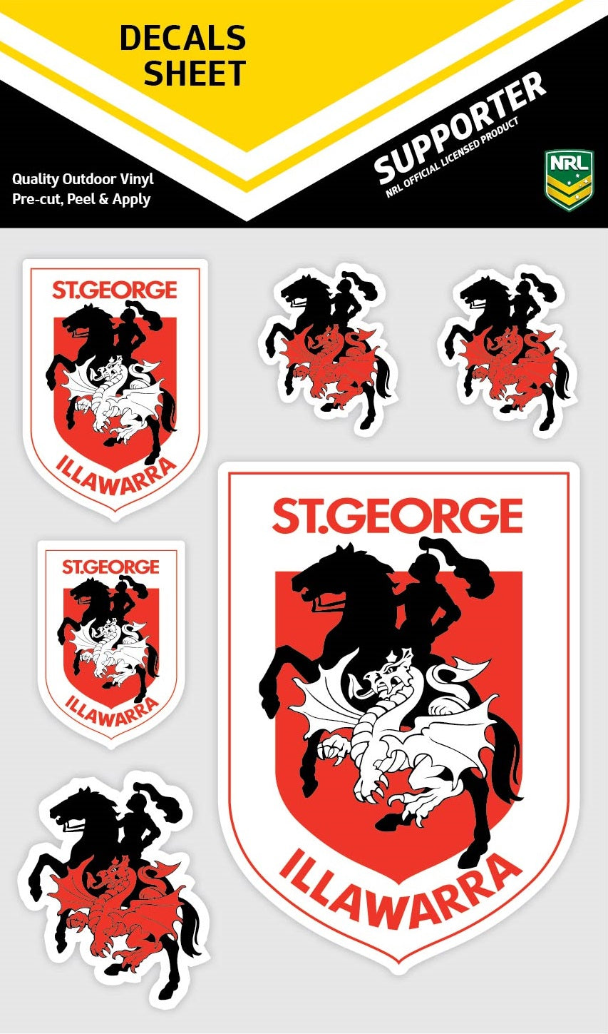 Dragons Decals Sheet