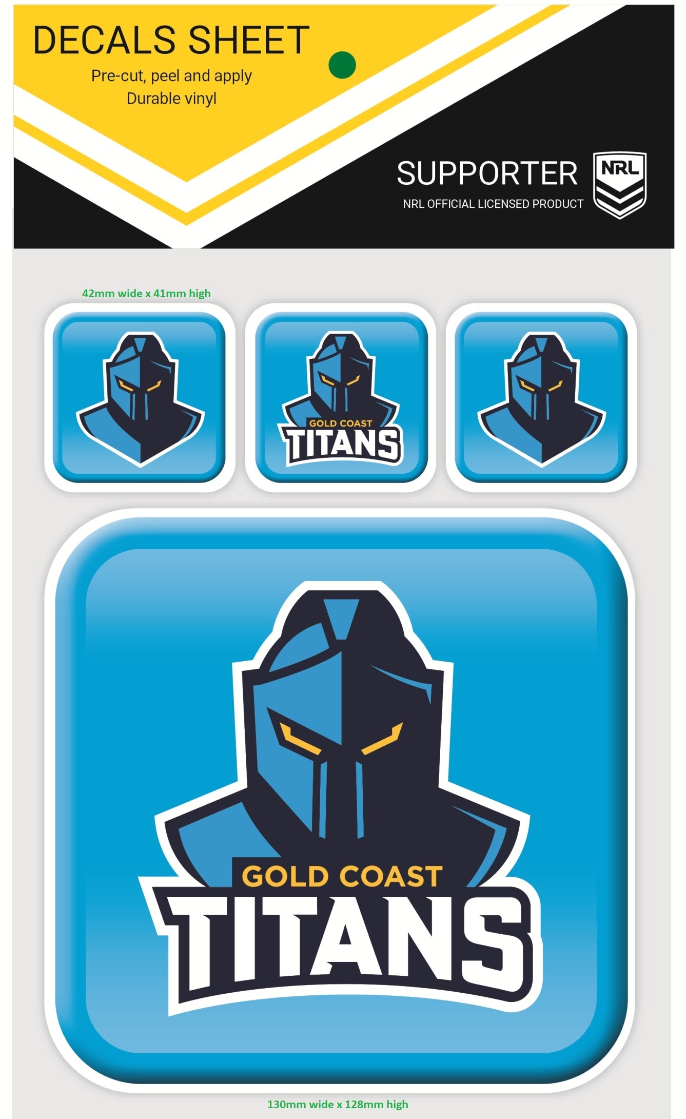 Titans App Icon Decals Sheet (2022)