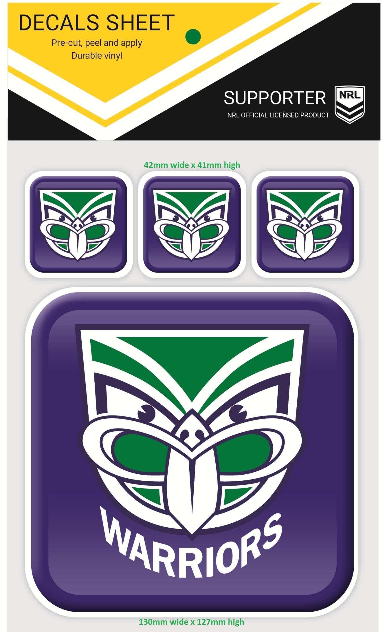 Warriors App Icon Decals Sheet (2021)
