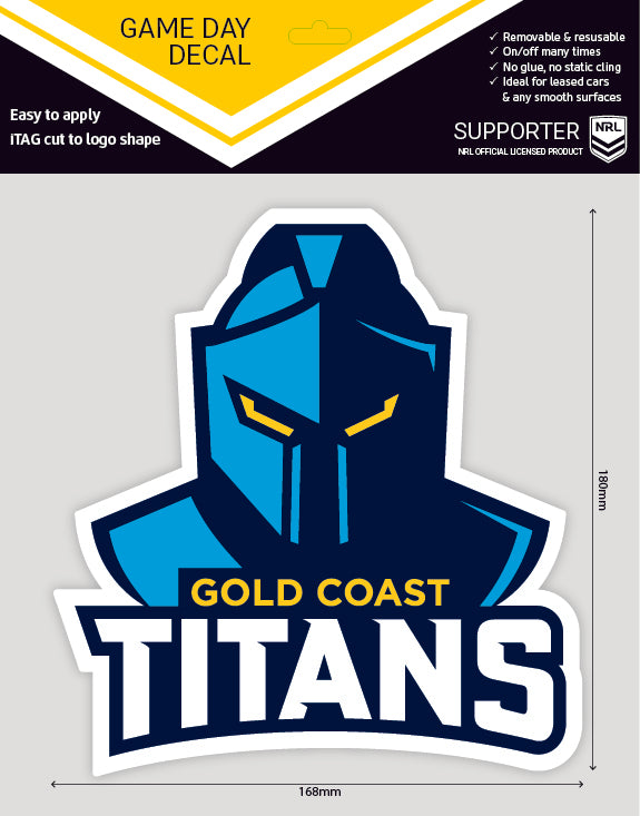 Titans Game Day Decal (2022)