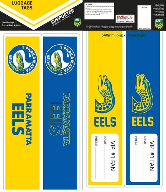 Eels Luggage Tags