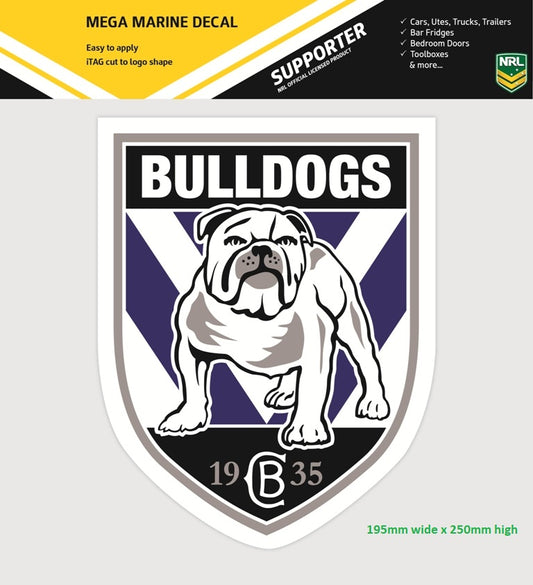 Bulldogs Marine Decal