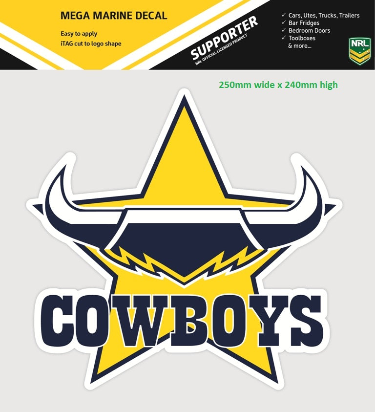 Cowboys Marine Decal