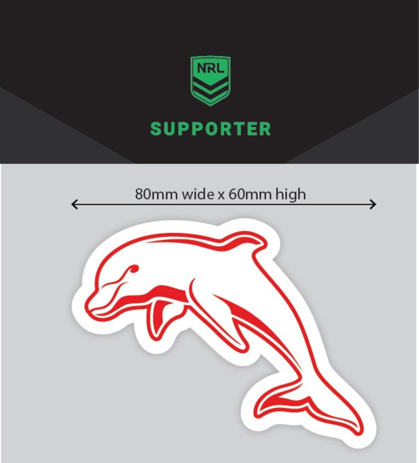 Dolphins Mini Decal