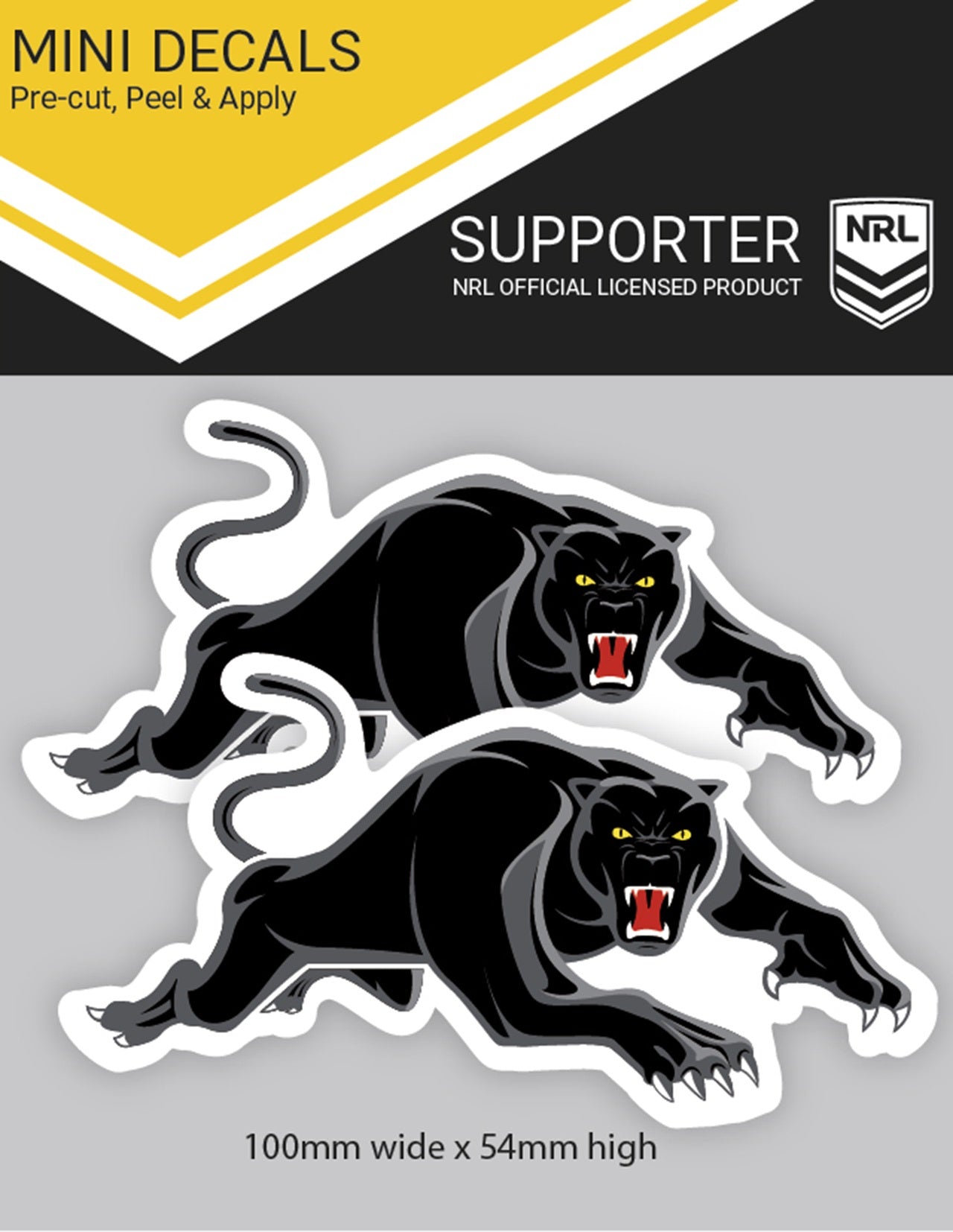 Panthers Mini Decals (2018)