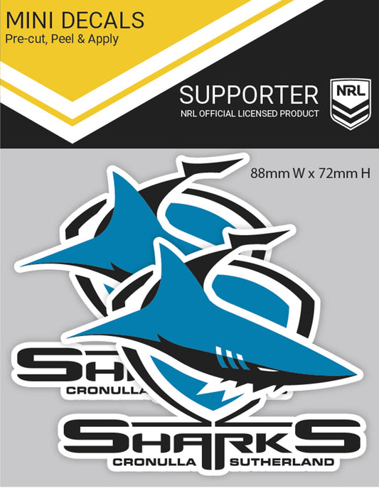 Sharks Mini Decals