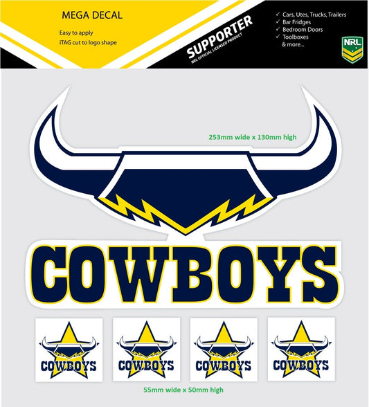 Cowboys Secondary Mega Decal