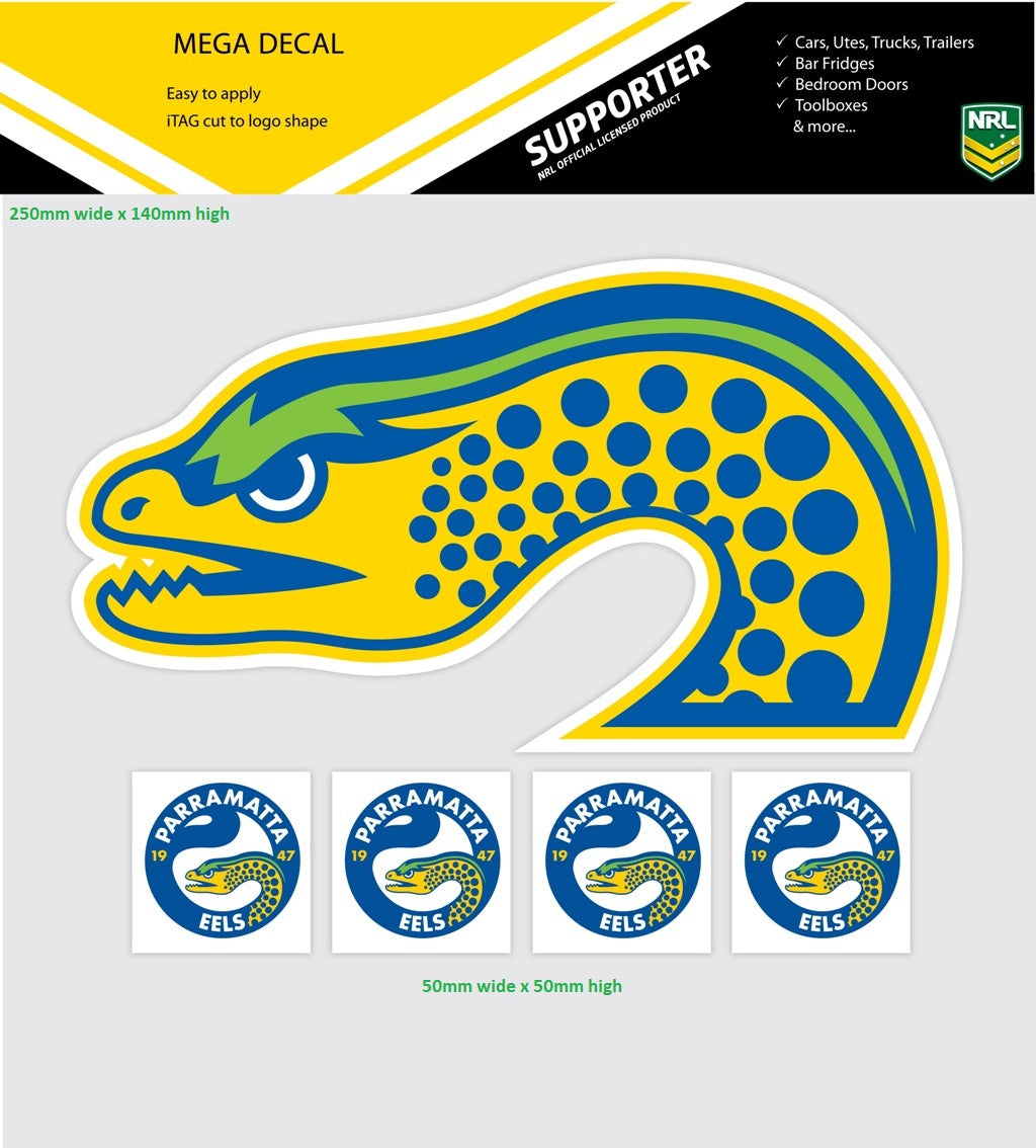 Eels Secondary Mega Decal