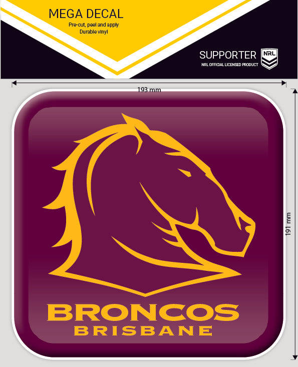 Broncos App Icon Mega Decal