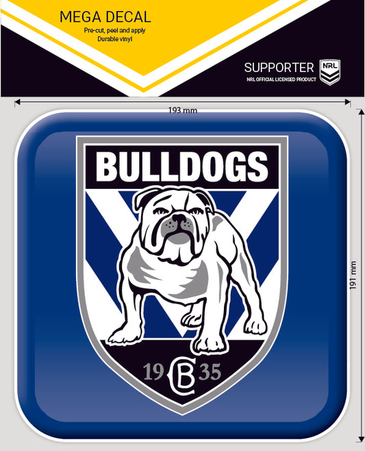 Bulldogs App Icon Mega Decal