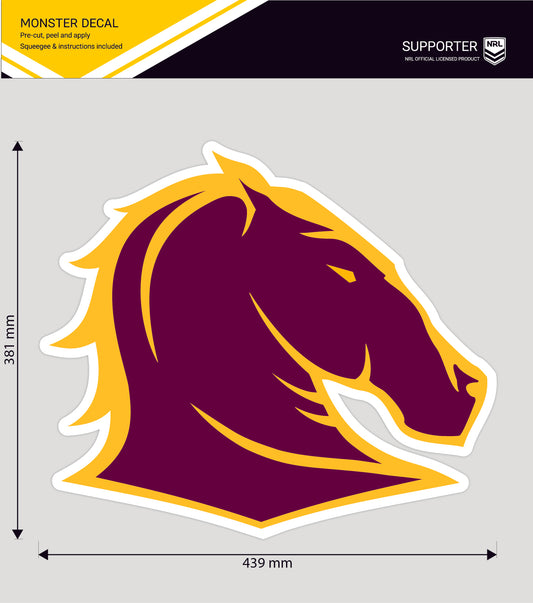 Broncos Monster Decal Secondary Logo
