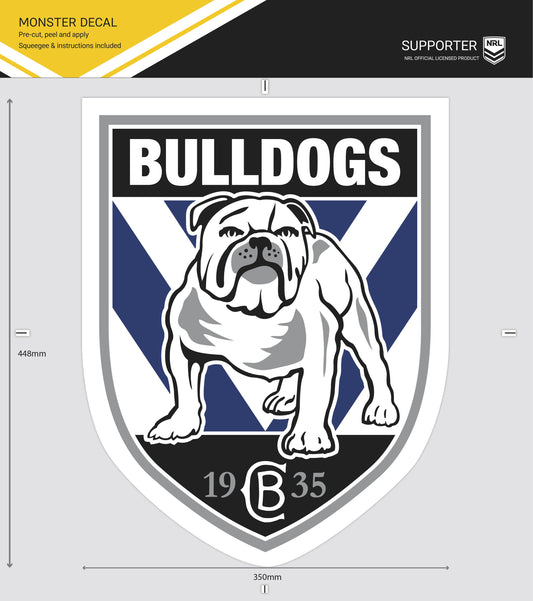 Bulldogs Monster Decal