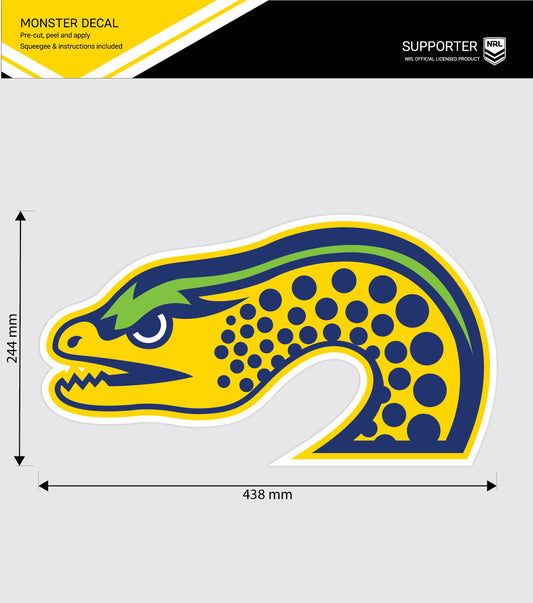 Eels Monster Decal Secondary Logo