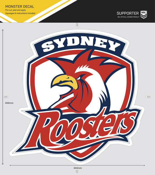 Roosters Monster Decal