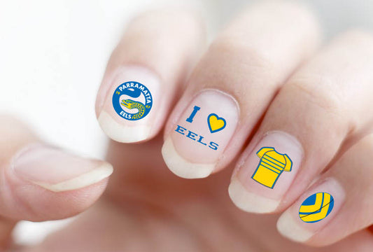 Eels Nail Decals