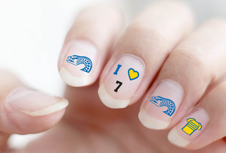 Eels Nail Decals