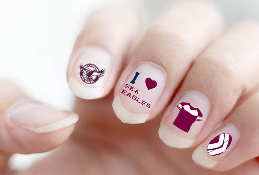 Sea Eagles Nail Decals