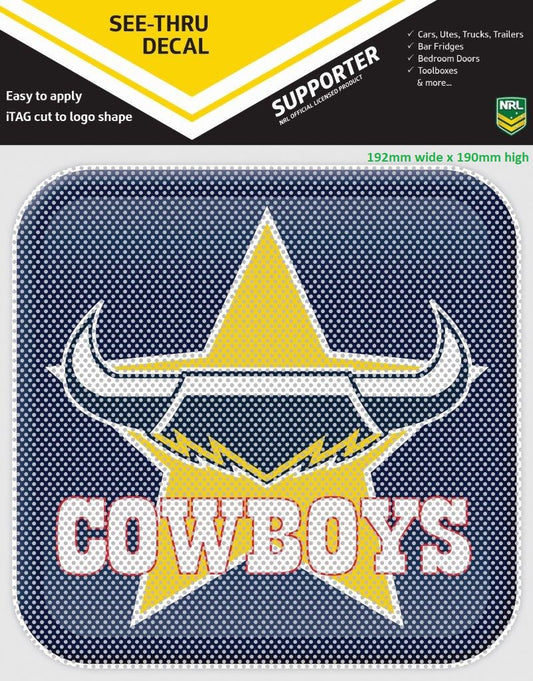 Cowboys App Icon See-Thru Decal