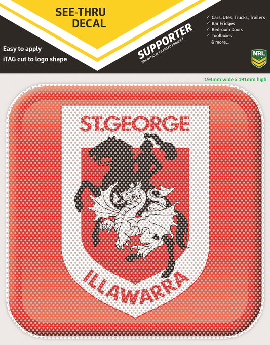 Dragons App Icon See-Thru Decal