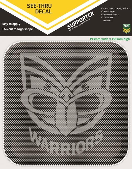Warriors App Icon See-Thru Decal