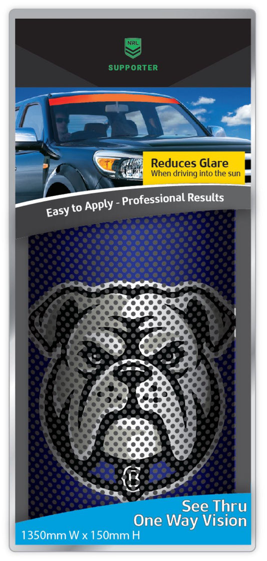 Bulldogs See-Thru Sun Visor