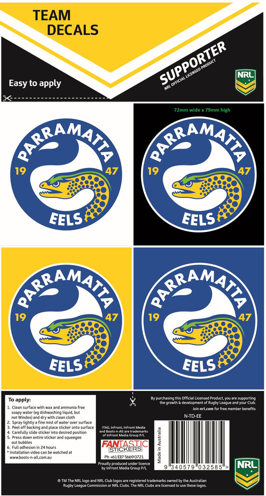 Eels Team Decals
