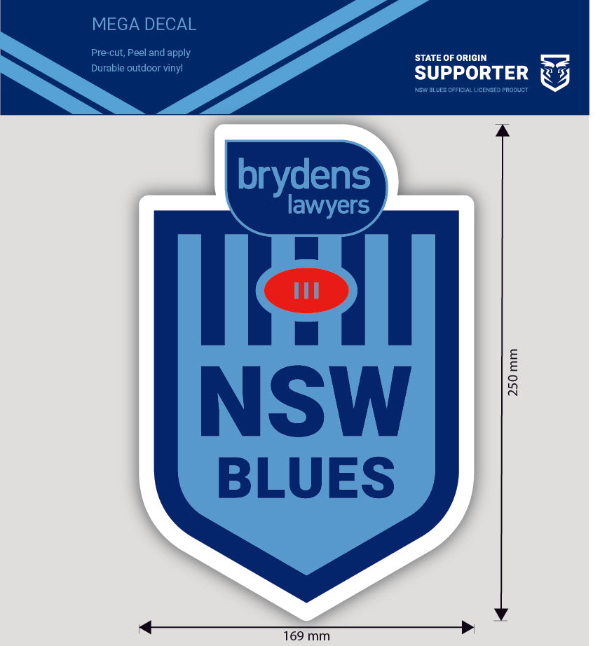 New South Wales Blues Mega Decal (2021)