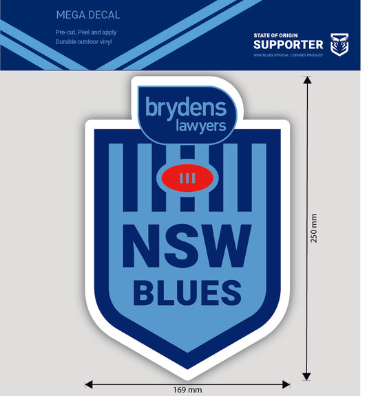 New South Wales Blues Mega Decal (2021)