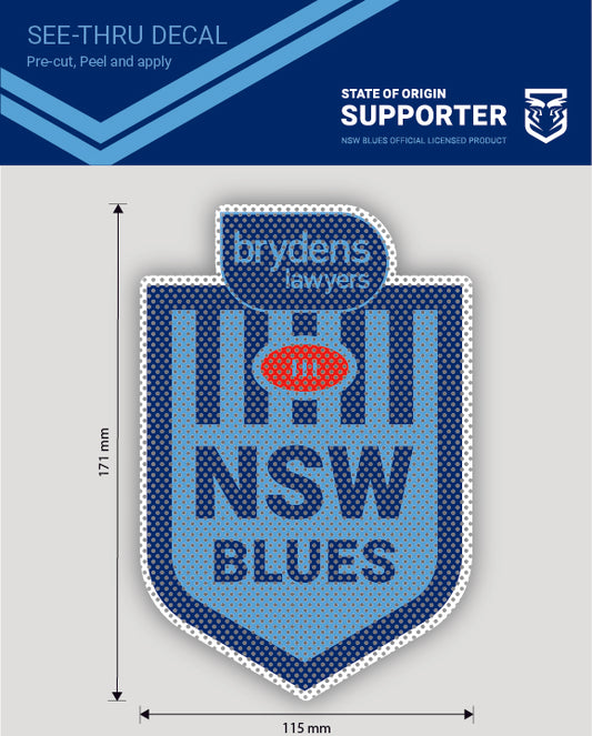New South Wales Blues  See-Thru Decal (2021)