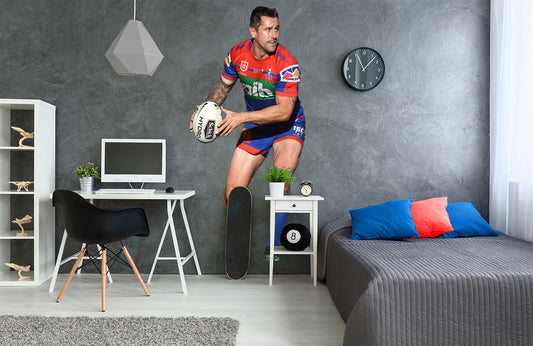 Mitchell Pearce Player Wall Decal 2019 Knights Captain