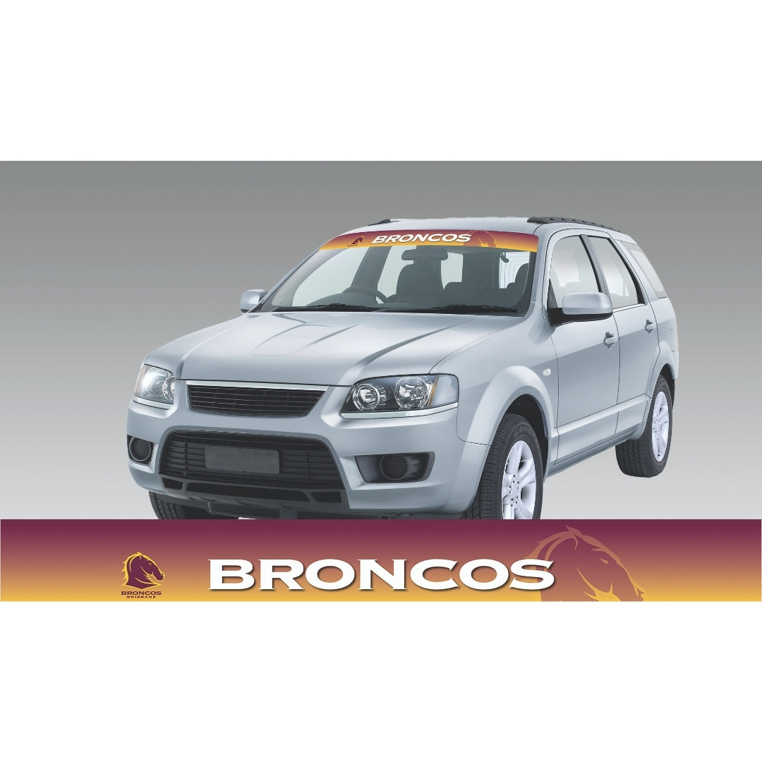 Broncos Block Out Sun Visor