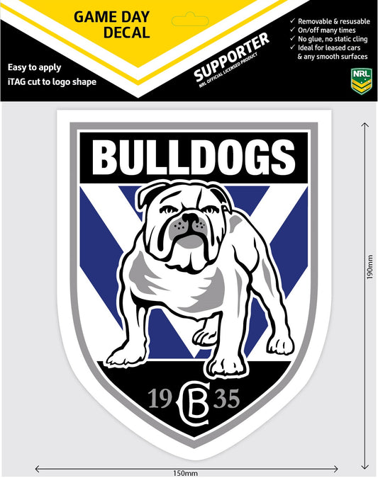 Bulldogs Game Day Decal