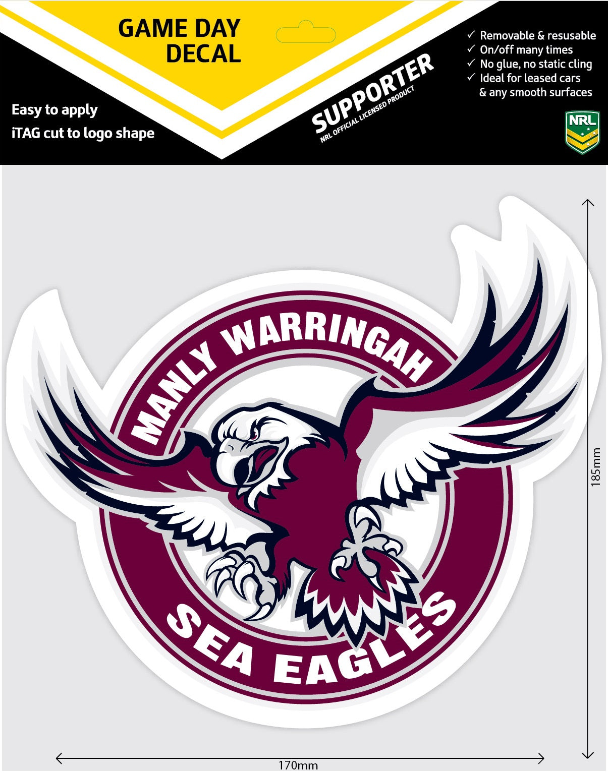 Sea Eagles Game Day Decal