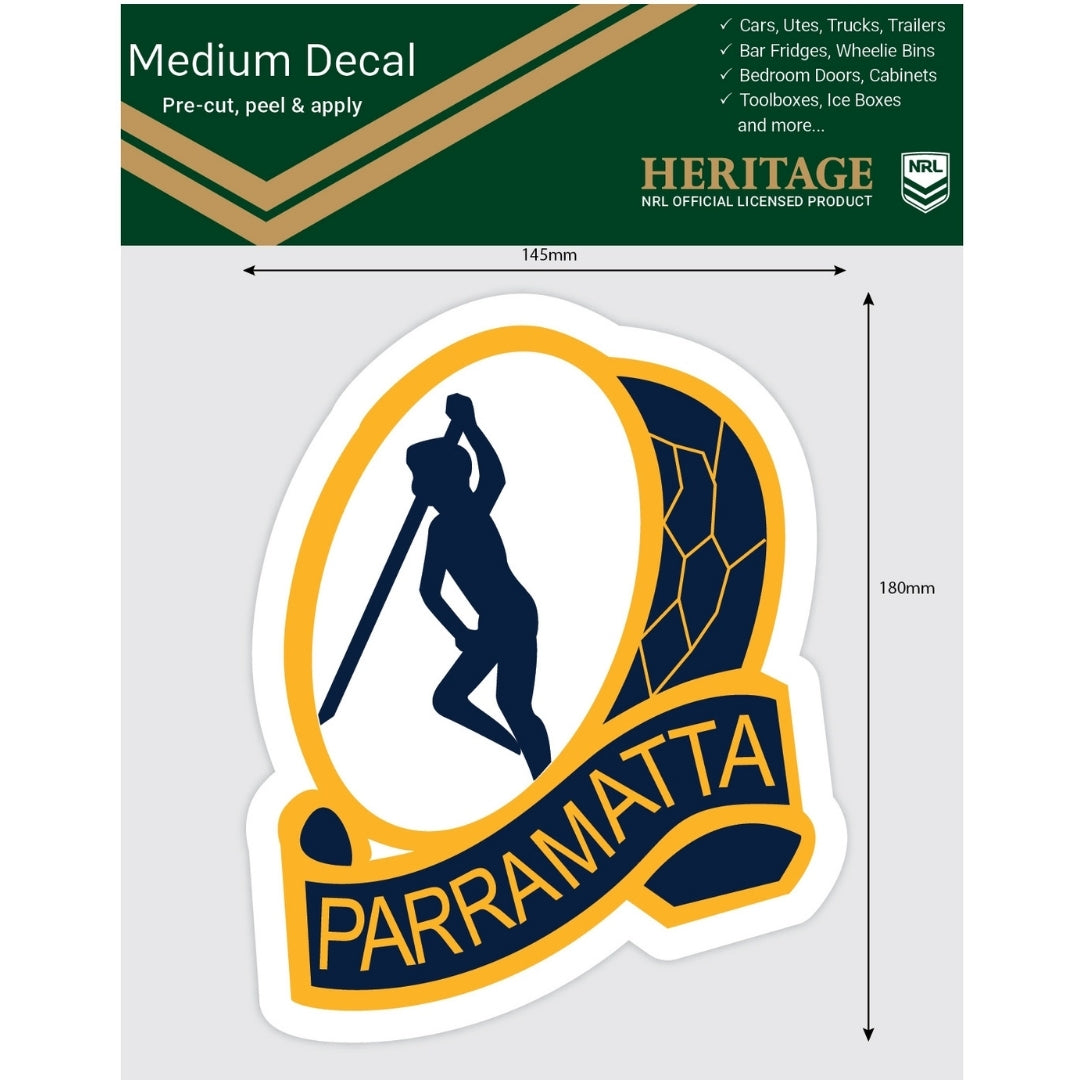Eels Heritage Medium Size Decals