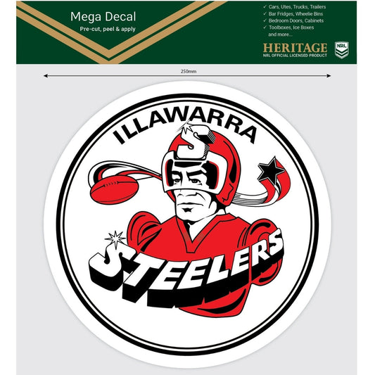 Illawarra Steelers Heritage Mega Decal