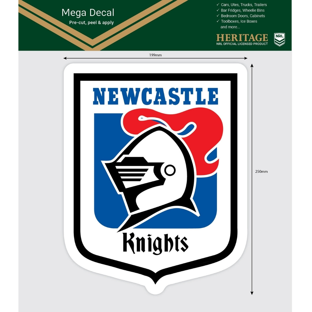 Knights Heritage Mega Decal