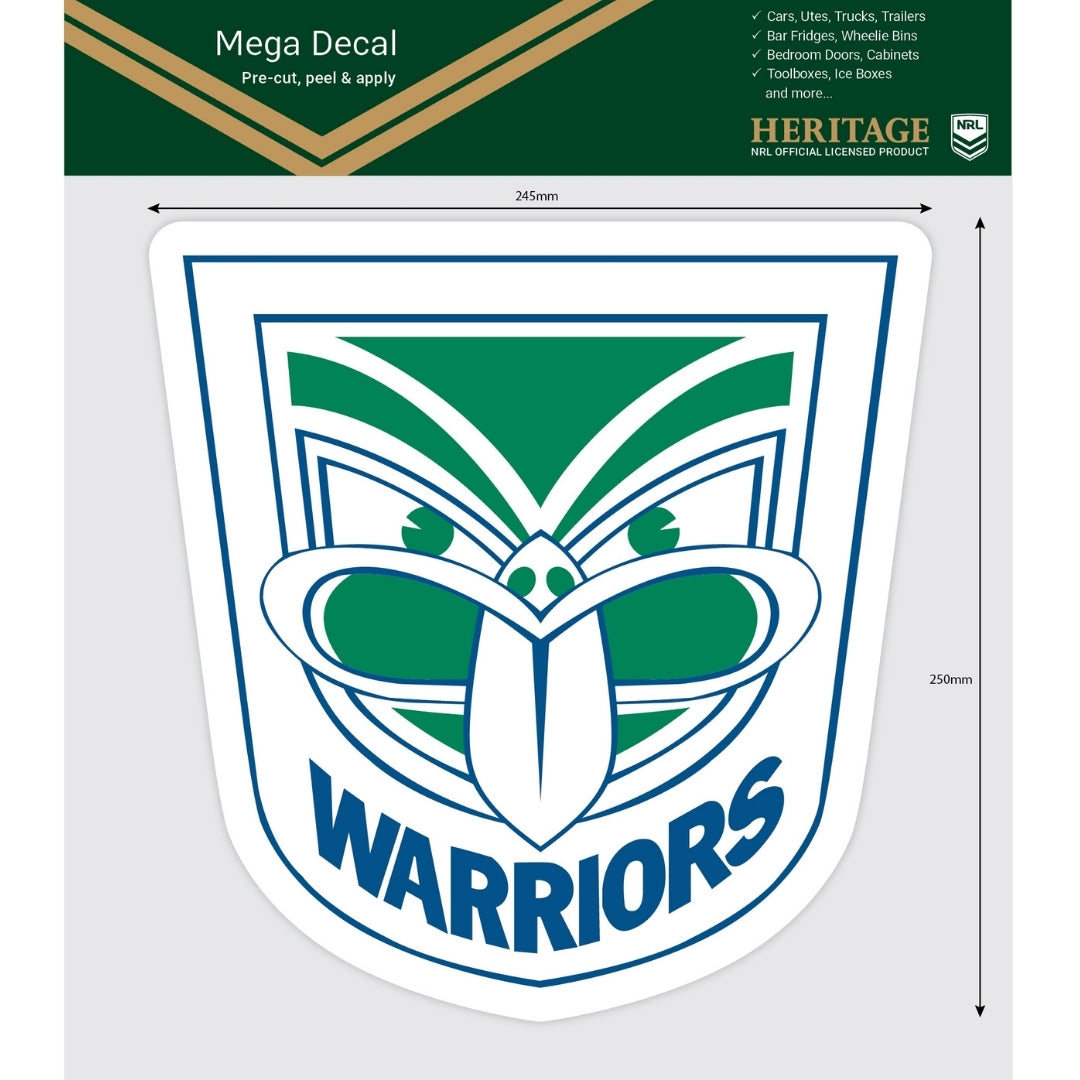 Warriors Heritage Mega Decal