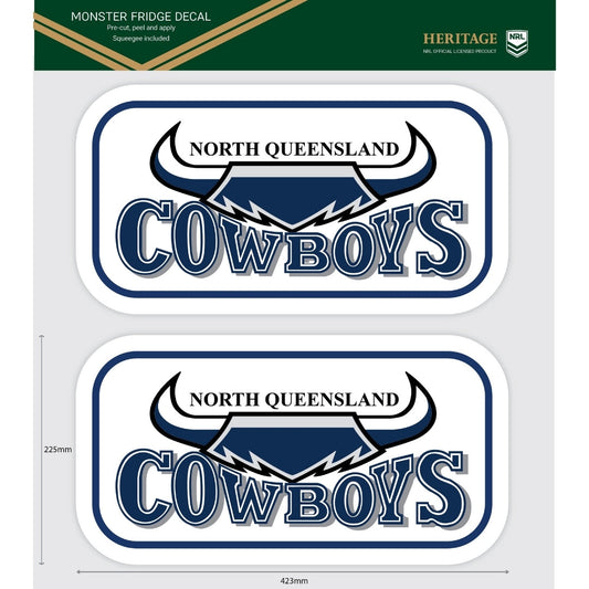 Cowboys Heritage Monster Fridge Decal