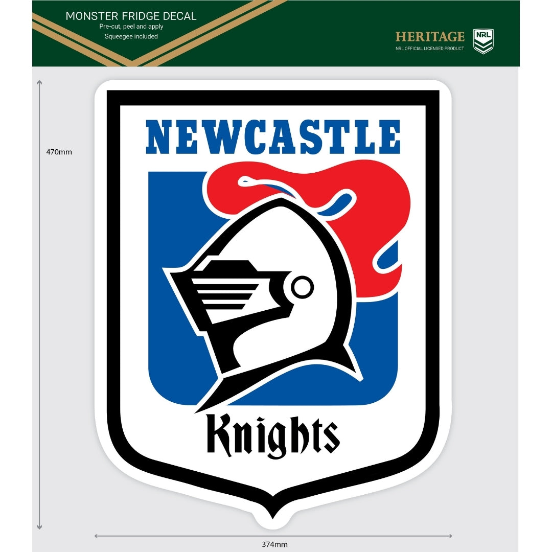 Knights Heritage Monster Fridge Decal