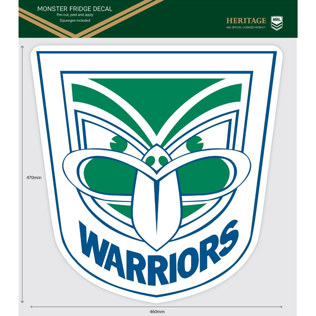 Warriors Heritage Monster Fridge Decal