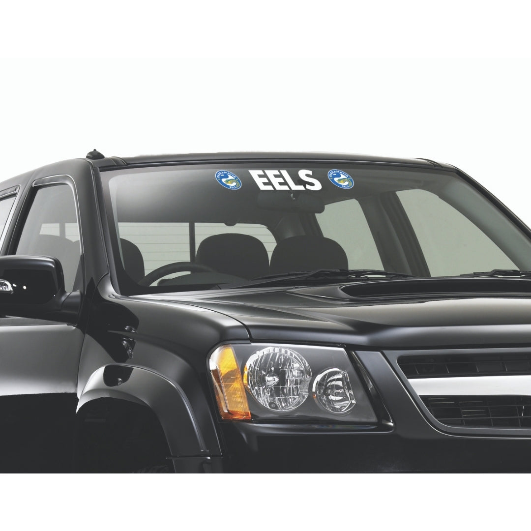 Eels White Vinyl Lettering