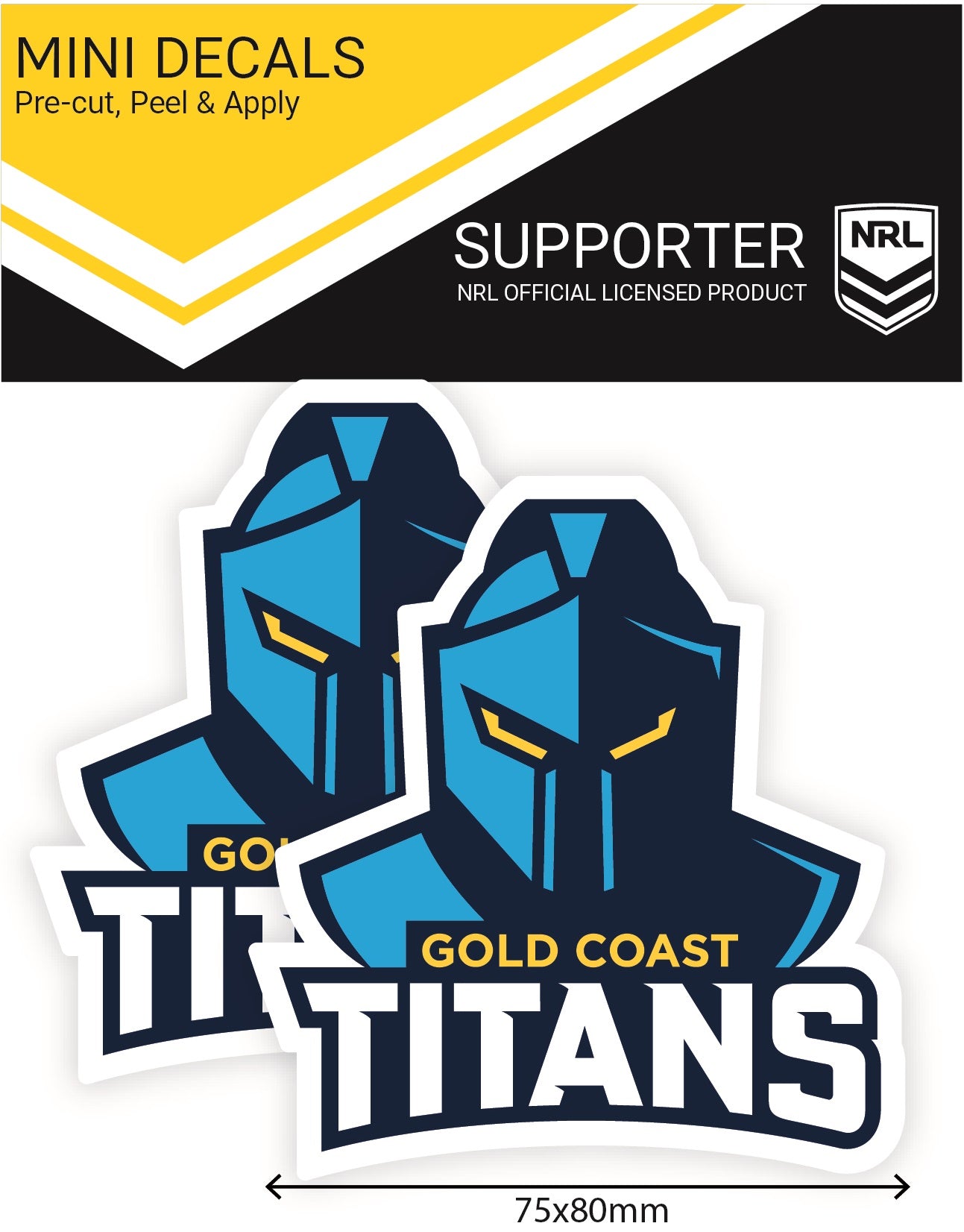 Titans Mini Decals (2022)