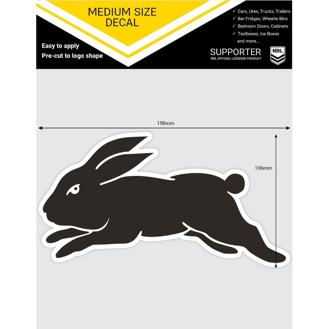 Rabbitohs Medium Size Decals