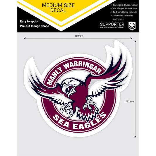 Sea Eagles Medium Size Decal