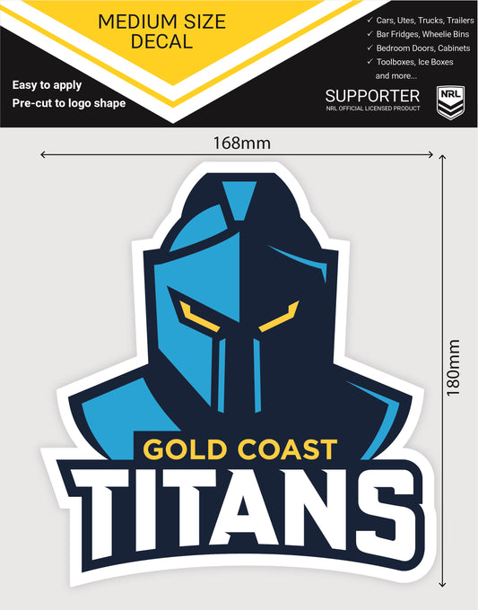 Titans Medium Size Decals (2022)
