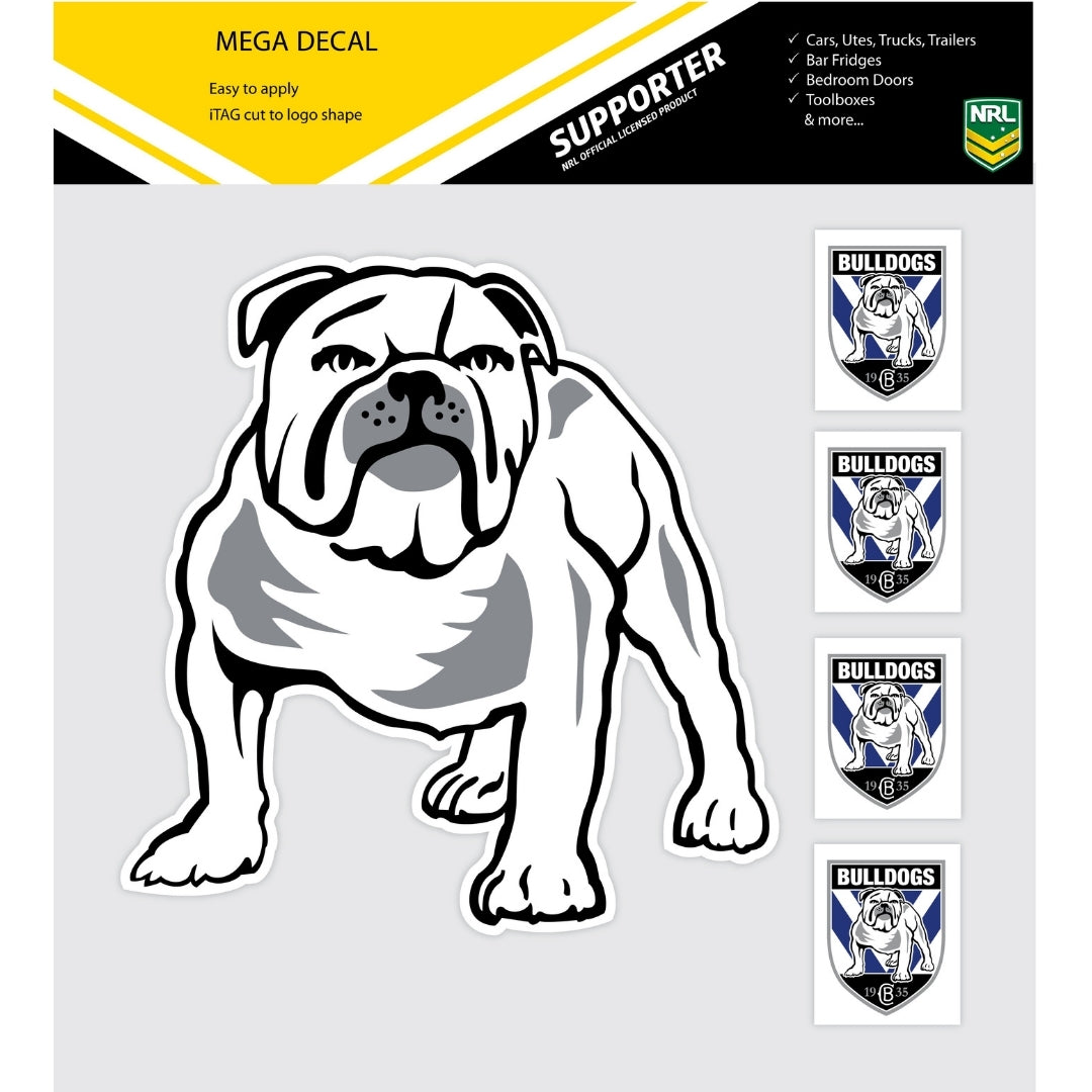 Bulldogs Secondary Mega Decal