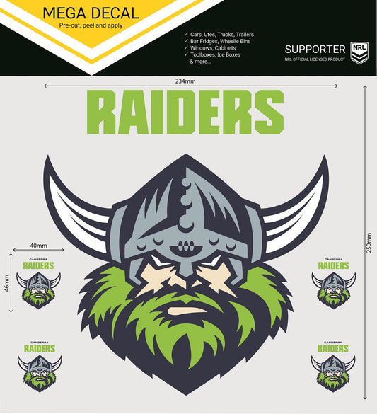 Raiders Secondary Mega Decal (2020)